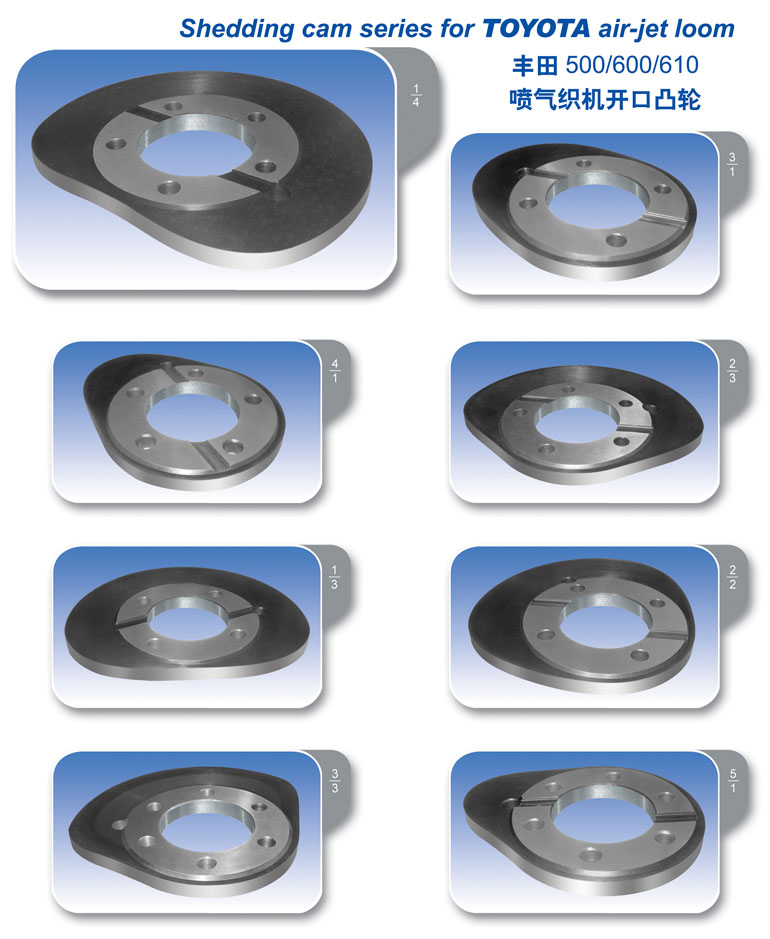丰田喷气织机开口凸轮